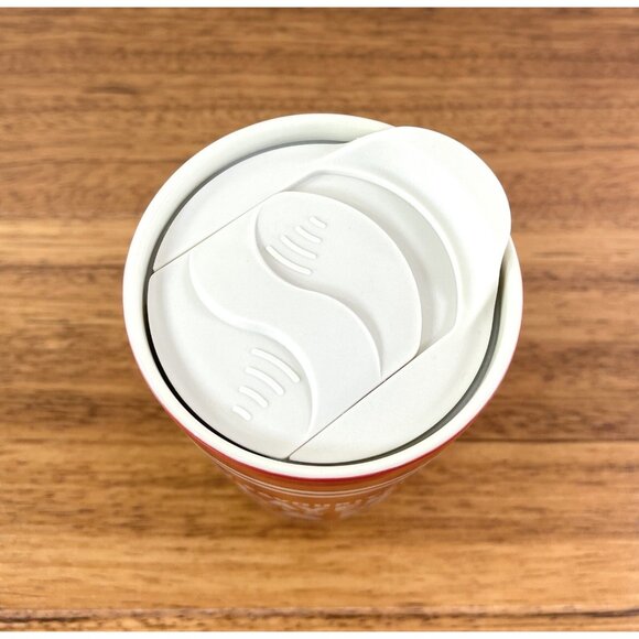 Indigo “My Favourite Player” Hockey Stoneware Travel Mug w/ Rubber Grip Sleeve - Picture 7 of 9